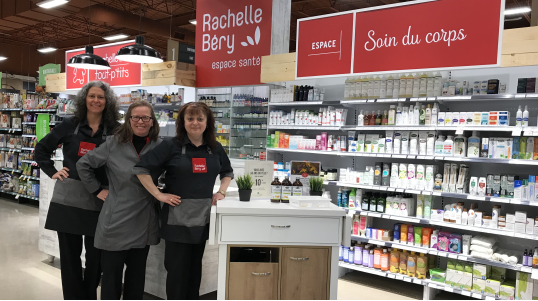 Profitez de votre prochaine visite au supermarché IGA Extra Chaumont Bilodeau à St-Jérôme  pour découvrir le nouvel espace santé Rachelle-Béry.